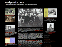 Tablet Screenshot of earlymotor.com